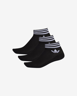 adidas Originals Trefoil Ankle Set of 3 pairs of socks