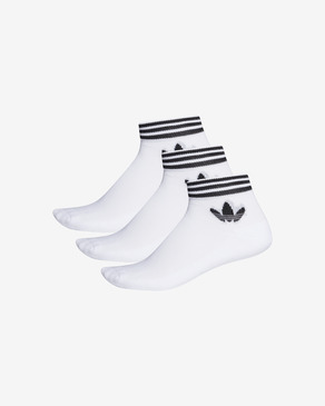 adidas Originals Trefoil Ankle Set of 3 pairs of socks