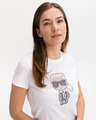 Karl Lagerfeld Ikonik Rhinestone T-shirt