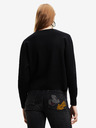 Desigual Mickey Patch Denim Sweater