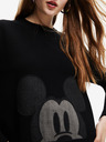 Desigual Mickey Patch Denim Sweater