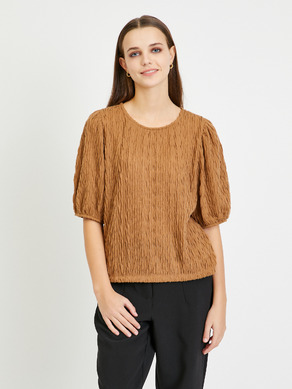 Vila Plisso Blouse