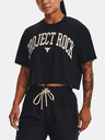 Under Armour UA Project Rock SS Crop T-shirt