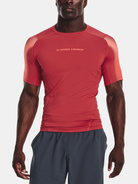 Under Armour UA HG Armour Novelty SS-RED T-shirt