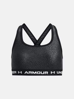 Under Armour G Crossback Mid Printed Girls Bra